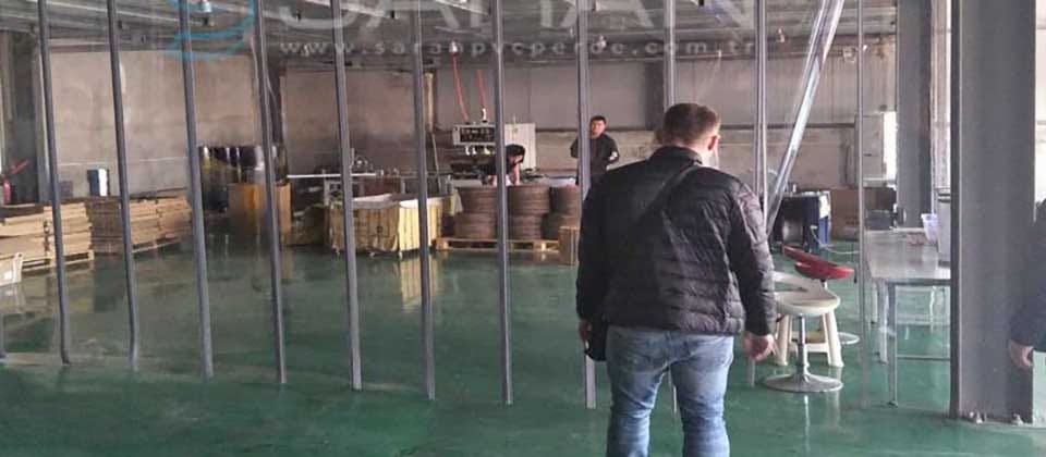 Mıknatıslı PVC Perde